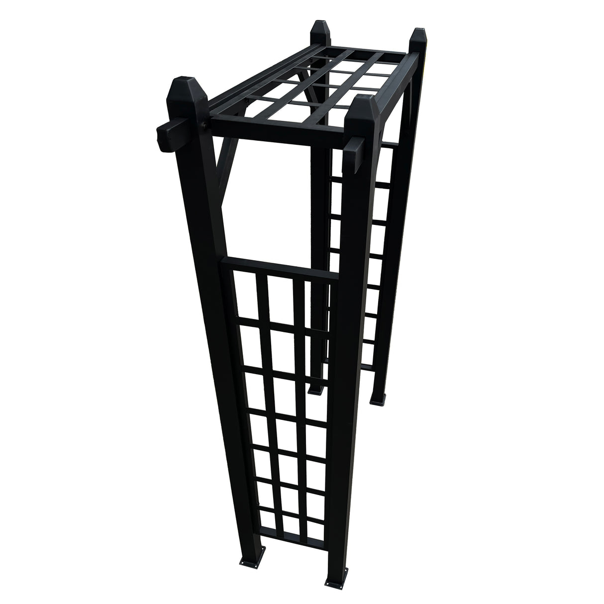 Black Modern Aluminum Garden Arch