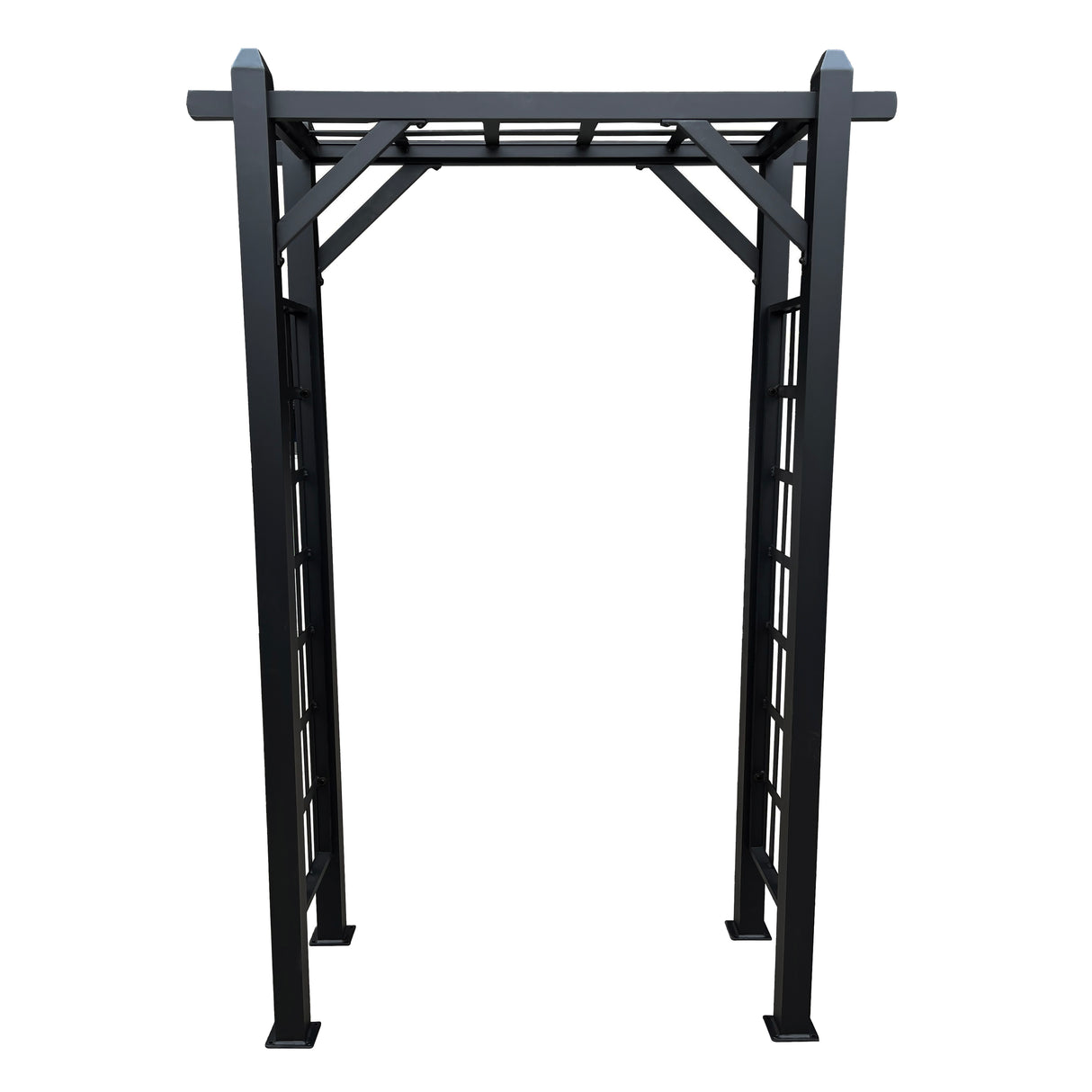 Black Modern Aluminum Garden Arch