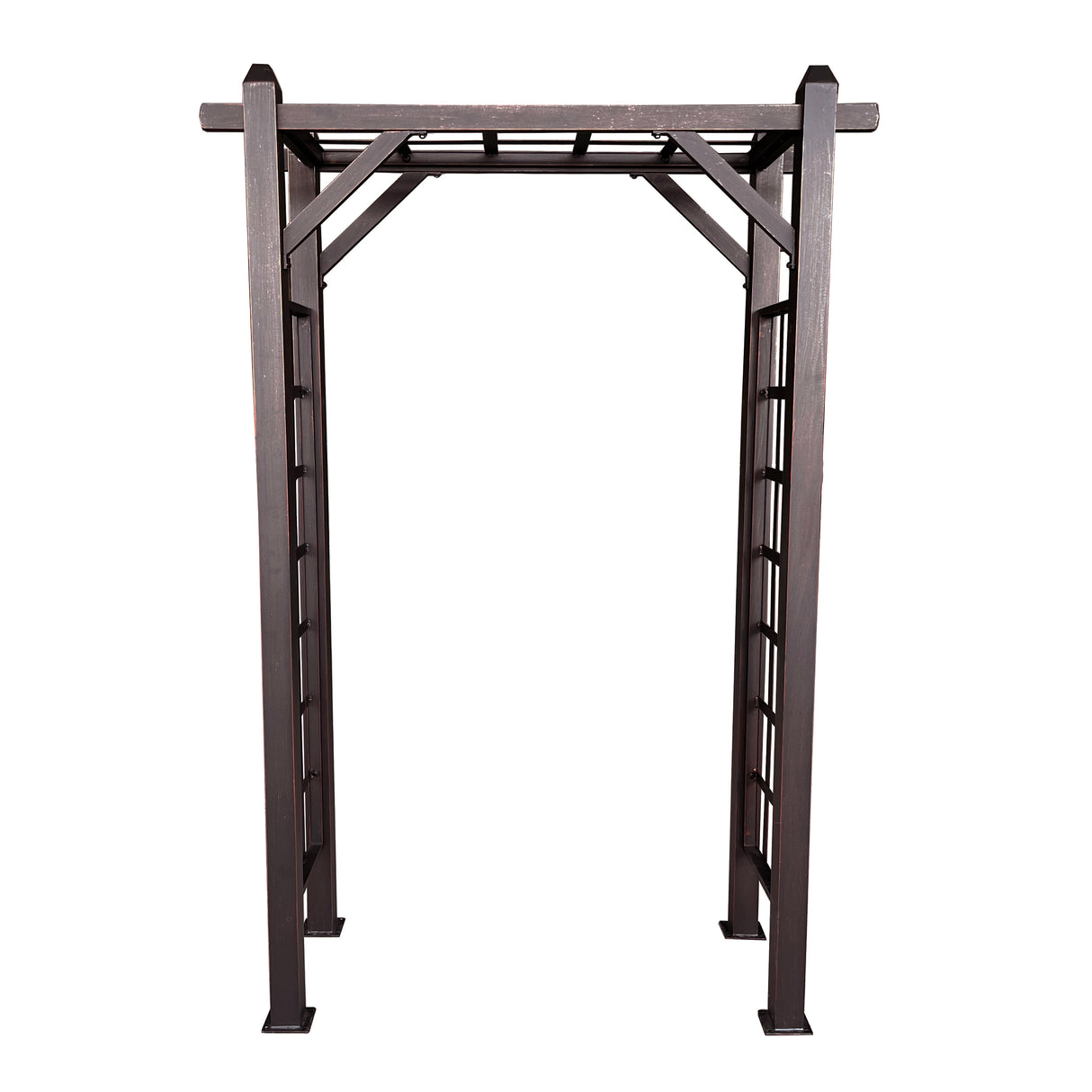 Bronze Modern Aluminum Garden Arch