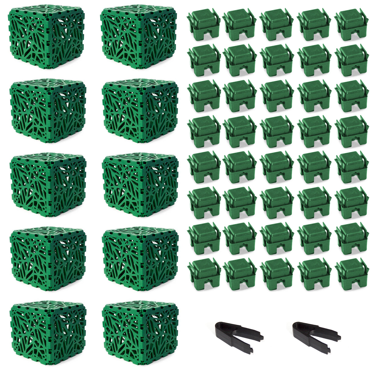 Bion Modular Cube – 10-Cube Set | Solid Structural Blocks for Furniture & Décor