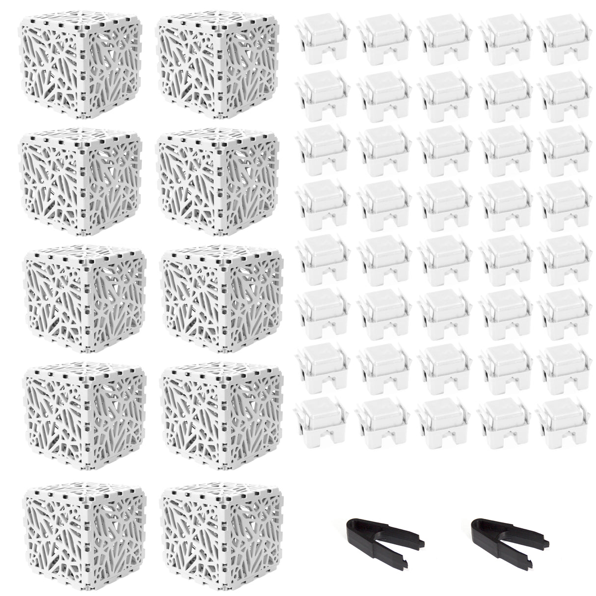 Bion Modular Cube – 10-Cube Set | Solid Structural Blocks for Furniture & Décor