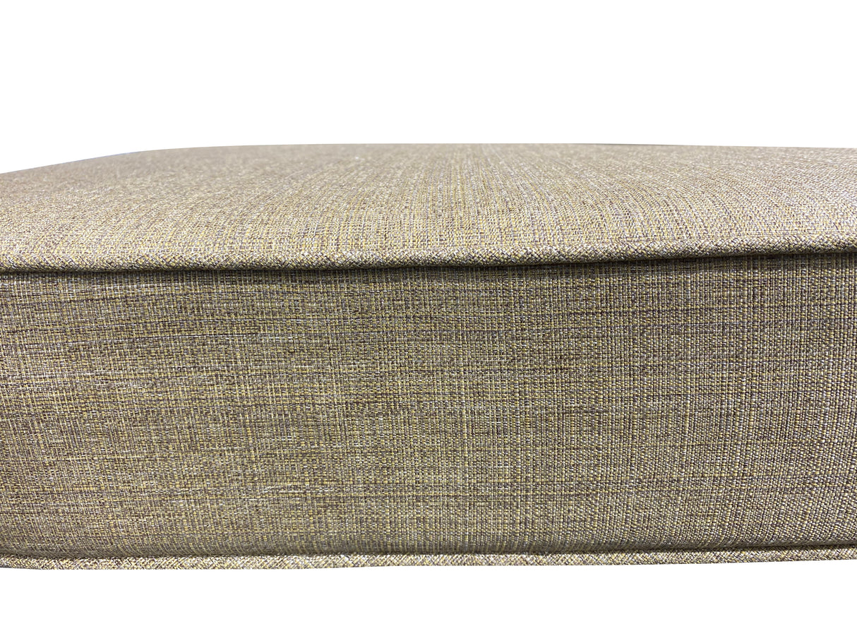 28 x 28 Outdoor Patio Deep Seating Cushion Set in Tan with Ties - Sharicks