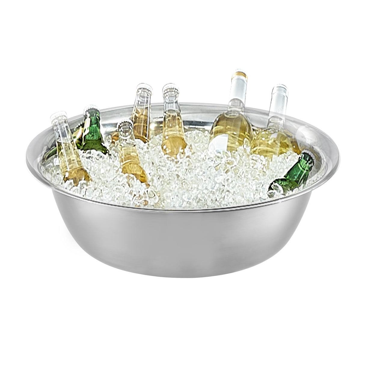 Round 21.5-in Stainless Steel Drop in Ice Bucket for Fire Tables - Sharicks
