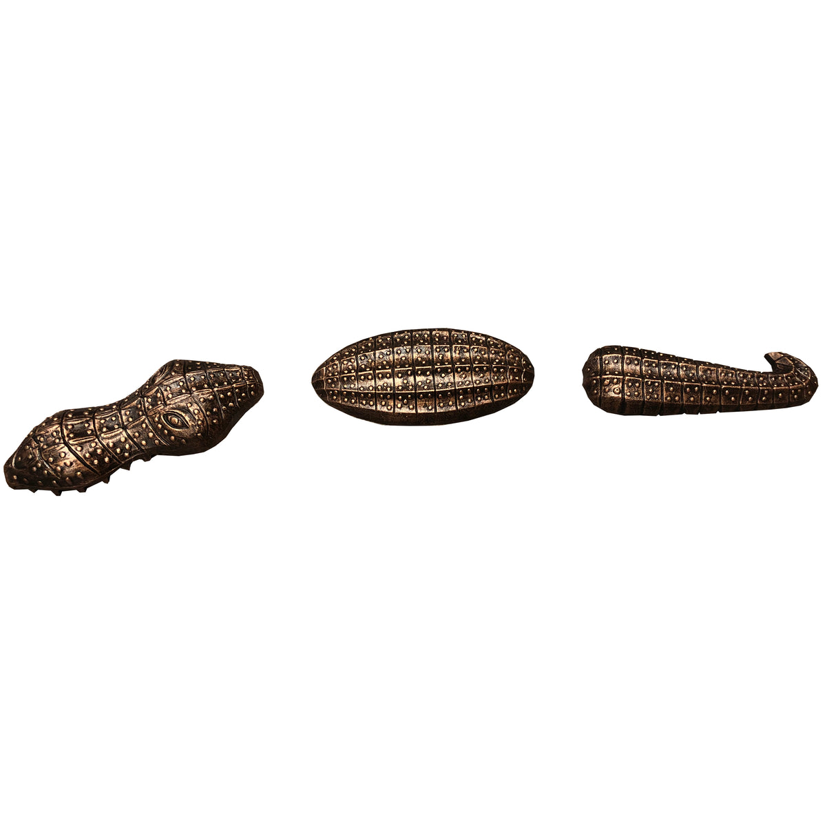 Antique Bronze Cast Aluminum Metal Garden Gator - Sharicks