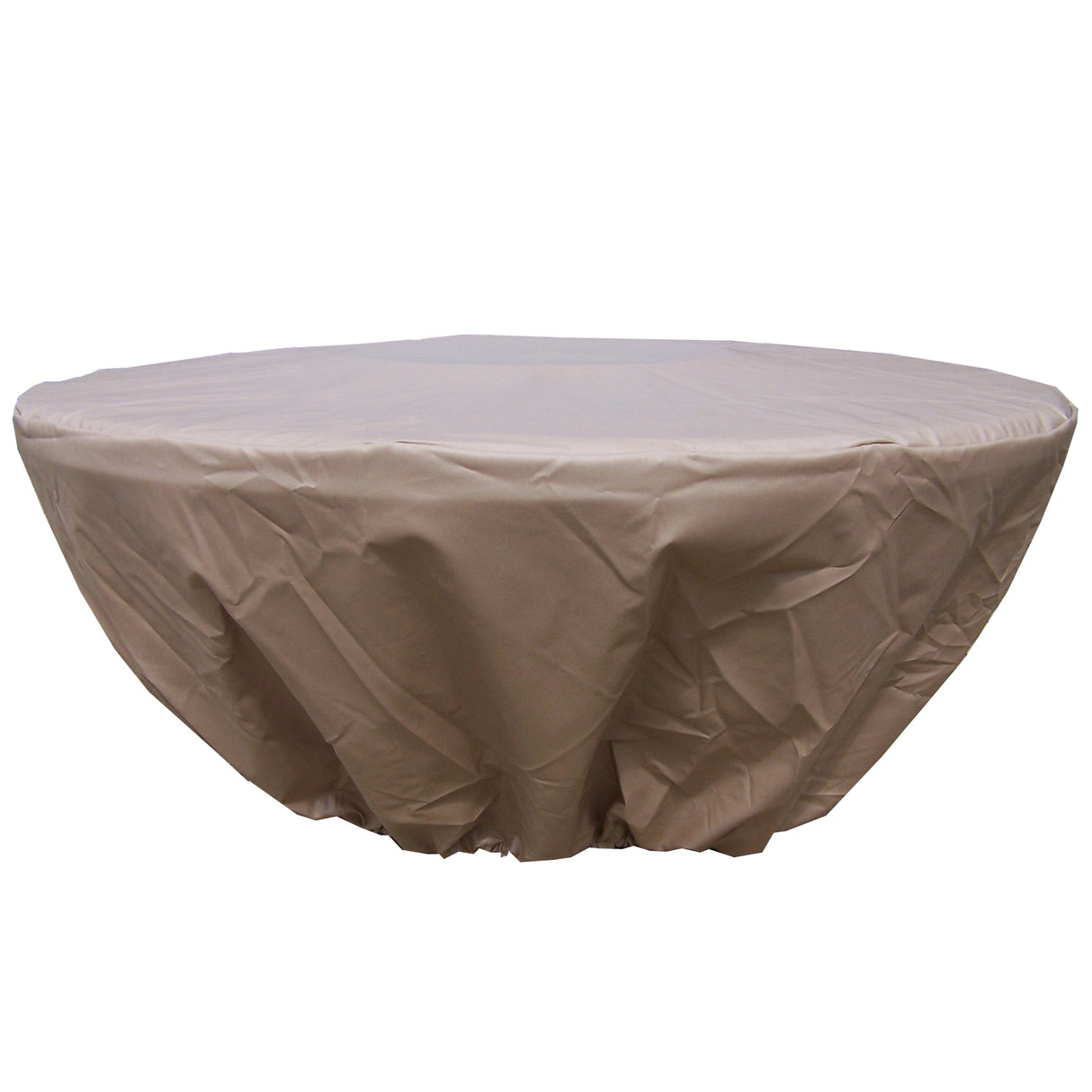 48-in Round Tan Polyester Outdoor Table Cover - Sharicks