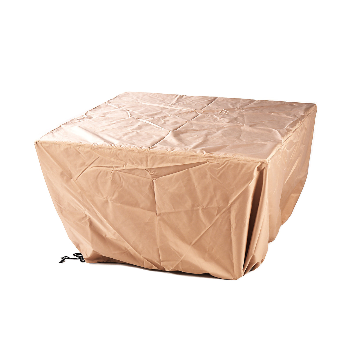 Aluminum 32-in Square Propane Fire Table with Beads, Covers and Lid Sharicks