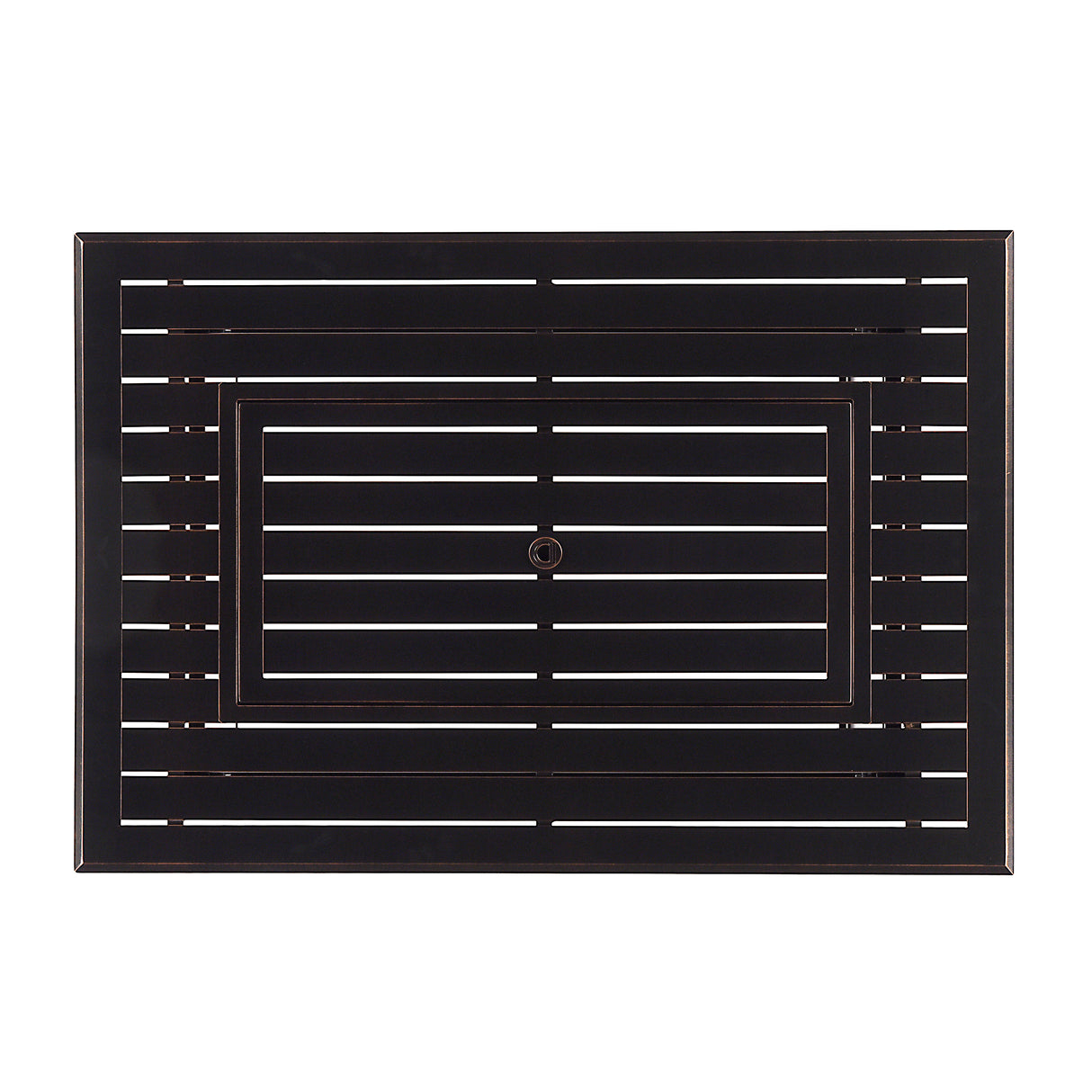 Aluminum 46-in Rectangular Propane Fire Table, Beads, Covers and Lid Sharicks