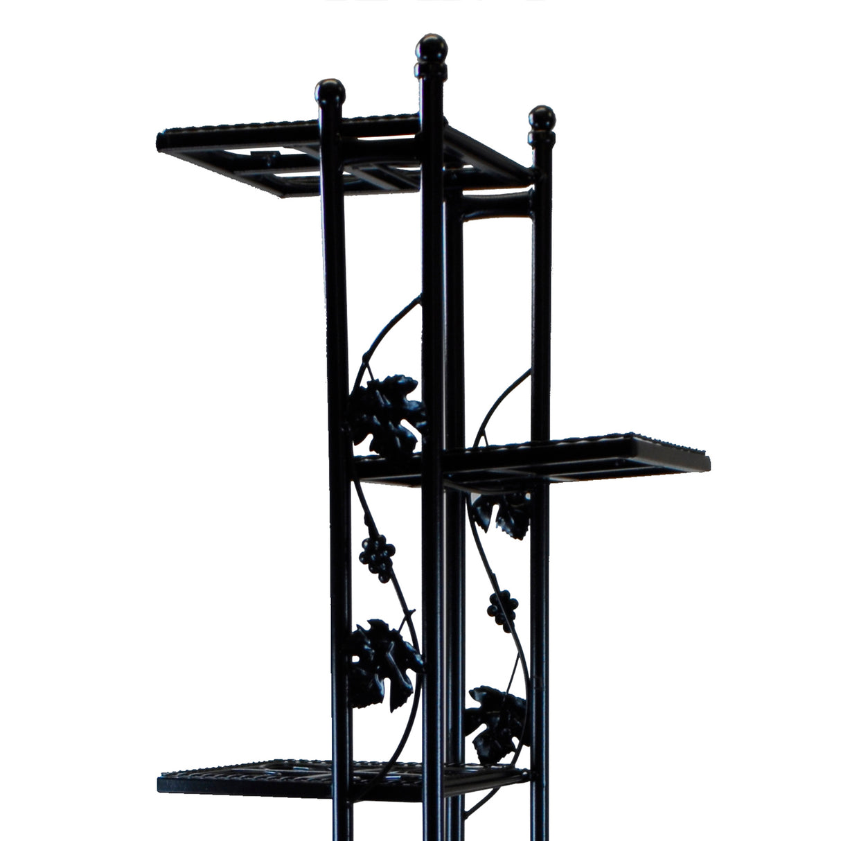 6-Tier Steel Black Plant Stand - Sharicks