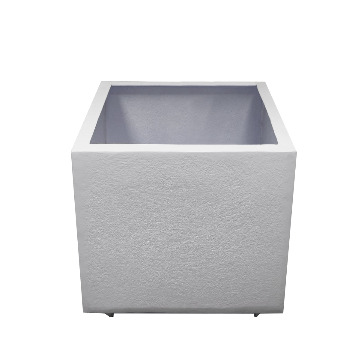 Modern Square Cast Aluminum 35-in Bird Bath and Planter Vase Combo Sharicks