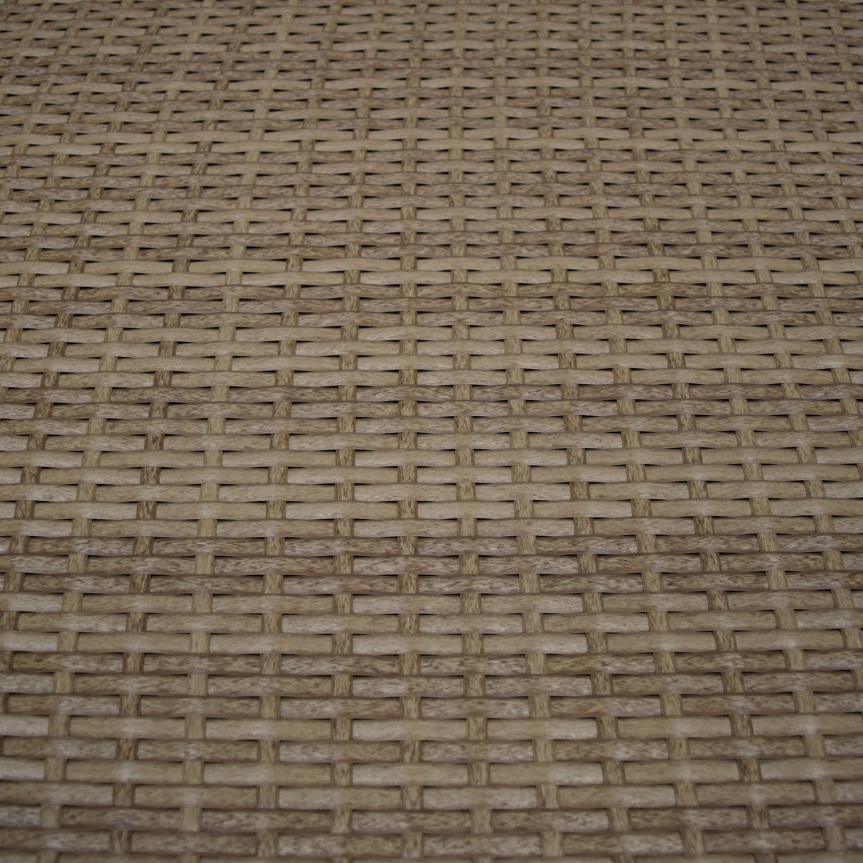 Tan Wicker Patio Deck Box with 113 Gallon Storage and Metal Frame Sharicks