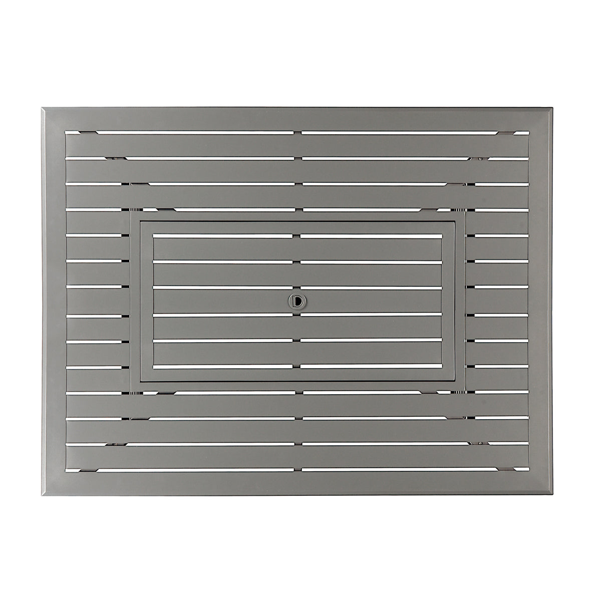 Aluminum 48-in Rectangular Propane Fire Table, Beads, Covers and Lid Sharicks