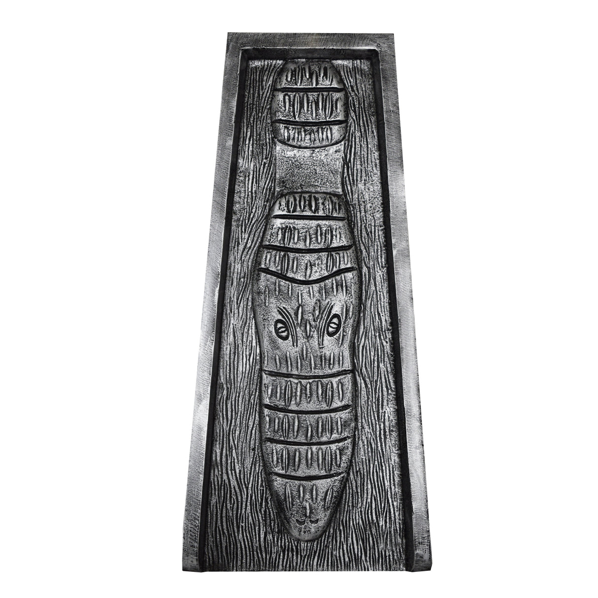 Silver Alligator 24-in Cast Aluminum Downspout Gutter Splash Block Sharicks