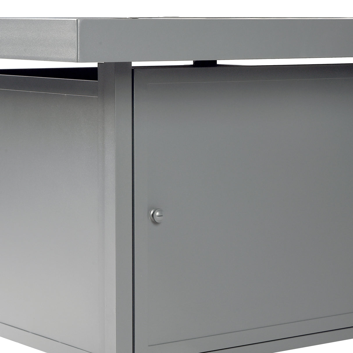 Aluminum 42-in Square Propane Fire Table with Beads, Covers and Lid Sharicks