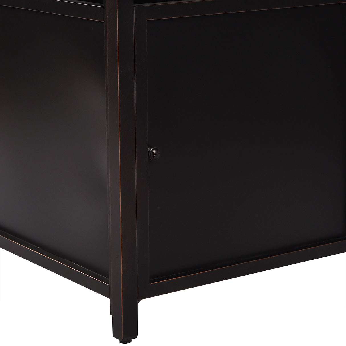 Aluminum 46-in Rectangular Propane Fire Table, Beads, Covers and Lid Sharicks