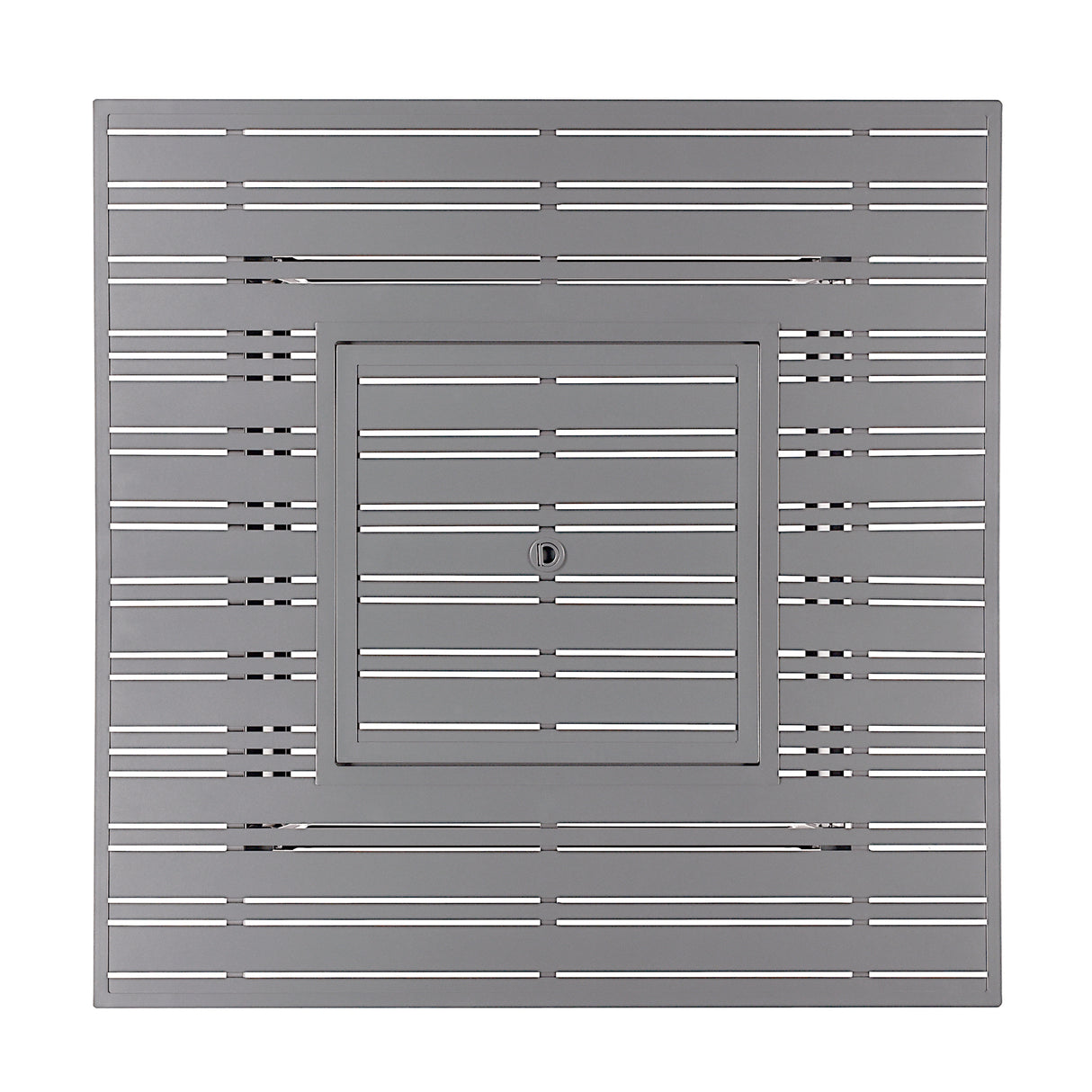 Aluminum 42-in Square Propane Fire Table with Beads, Covers and Lid Sharicks