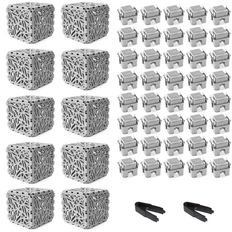 Bion Modular Cube – 10-Cube Set | Solid Structural Blocks for Furniture & Décor