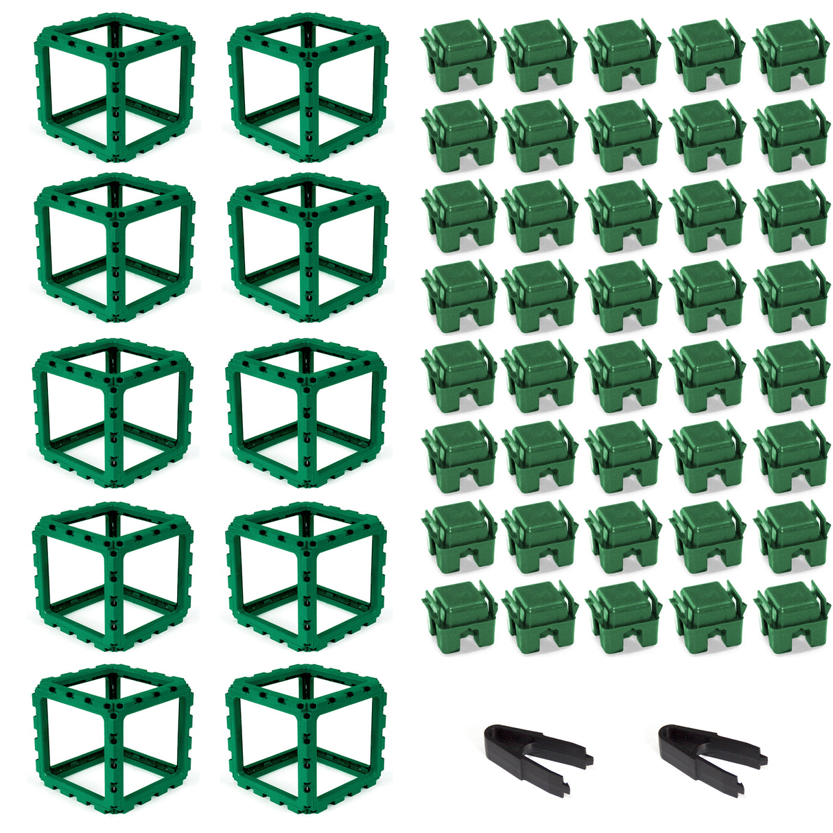 Void Modular Cube – 10-Cube Set | Solid Structural Blocks for Furniture & Décor