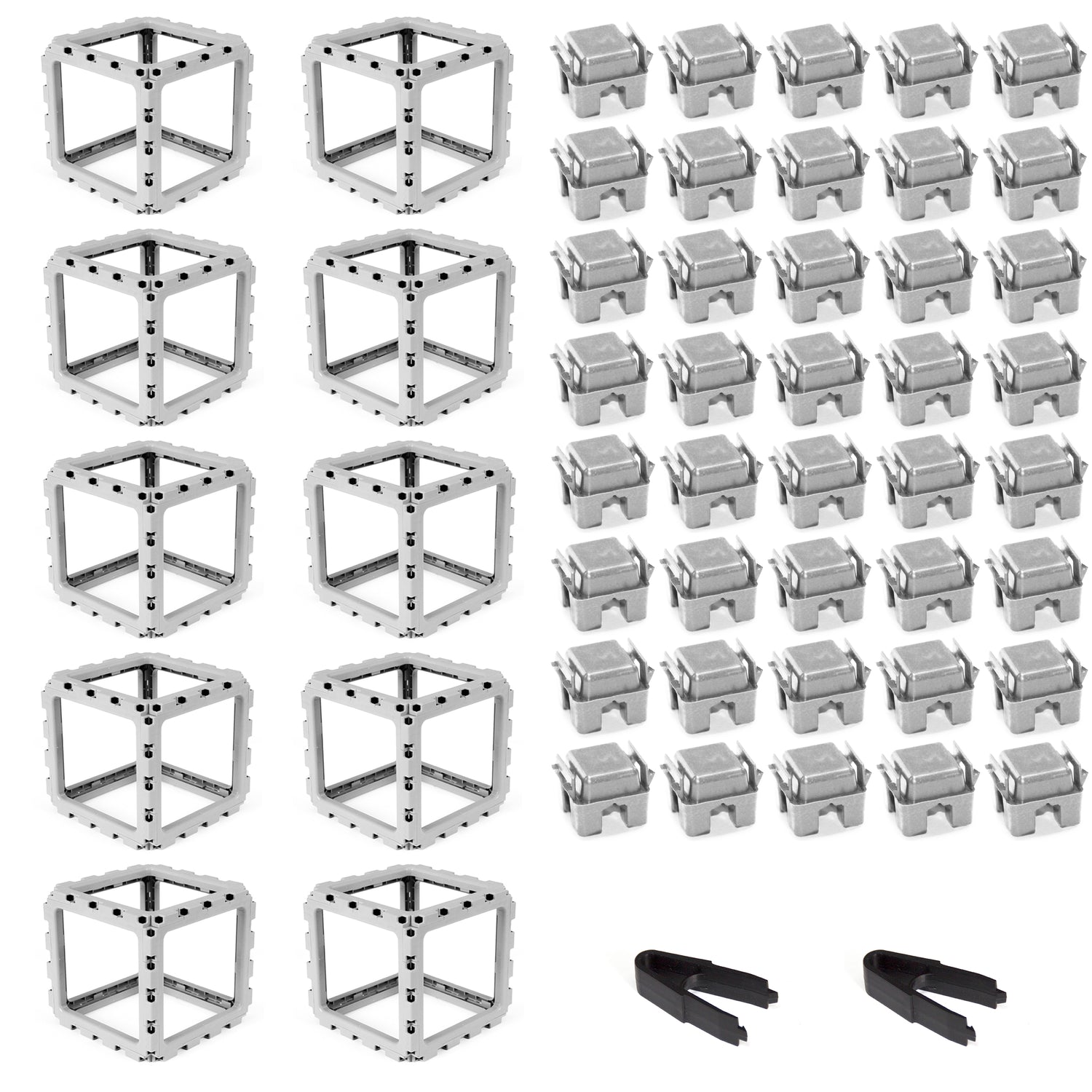 Void Modular Cube – 10-Cube Set | Solid Structural Blocks for Furnitur ...