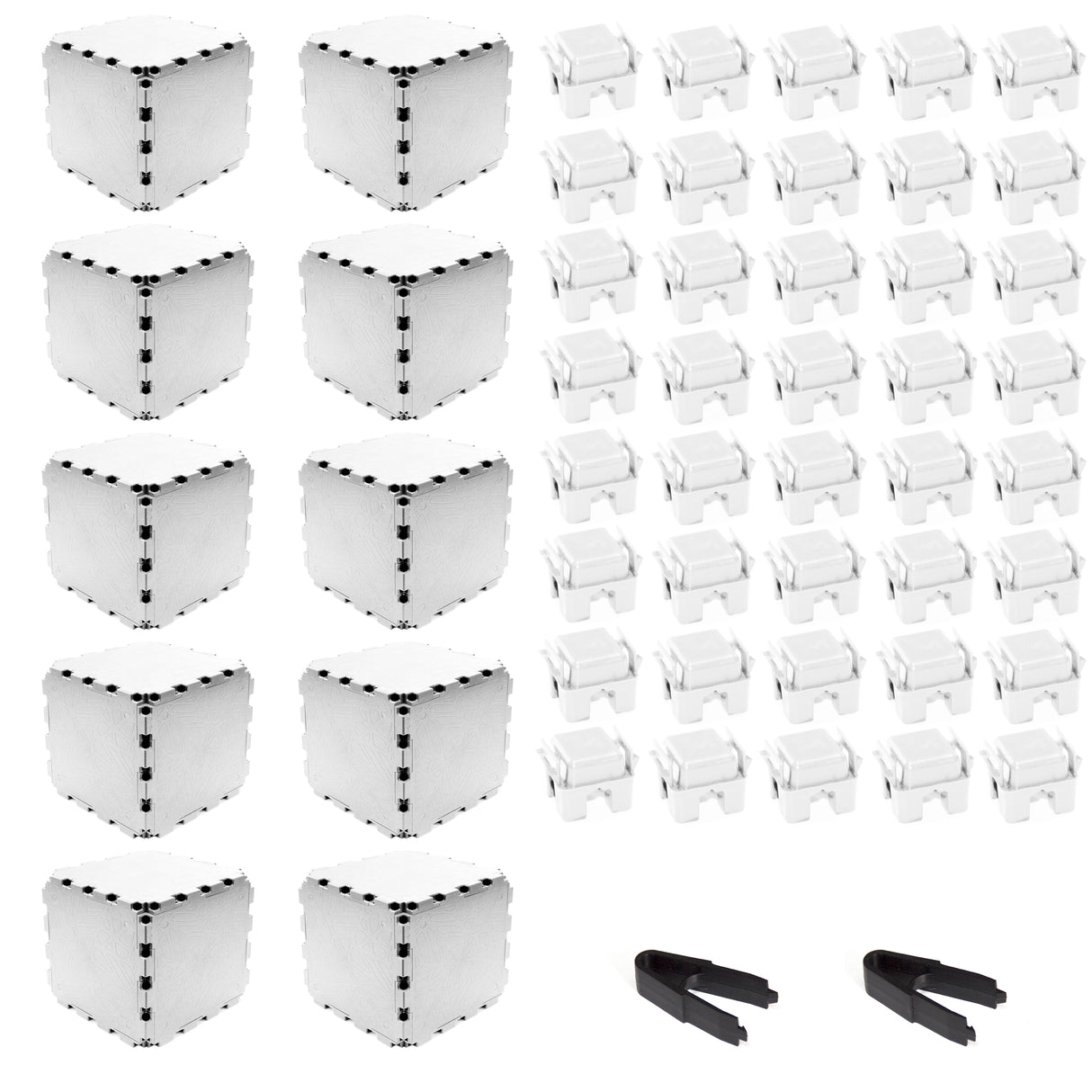 Zen Modular Cube – 10-Cube Set | Solid Structural Blocks for Furniture & Décor