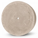 Set of 4 Round Cylinder Polystone Indoor/Outdoor Planters, Sand