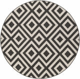 Spilsby Black Trellis Outdoor Rug