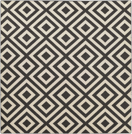 Spilsby Black Trellis Outdoor Rug