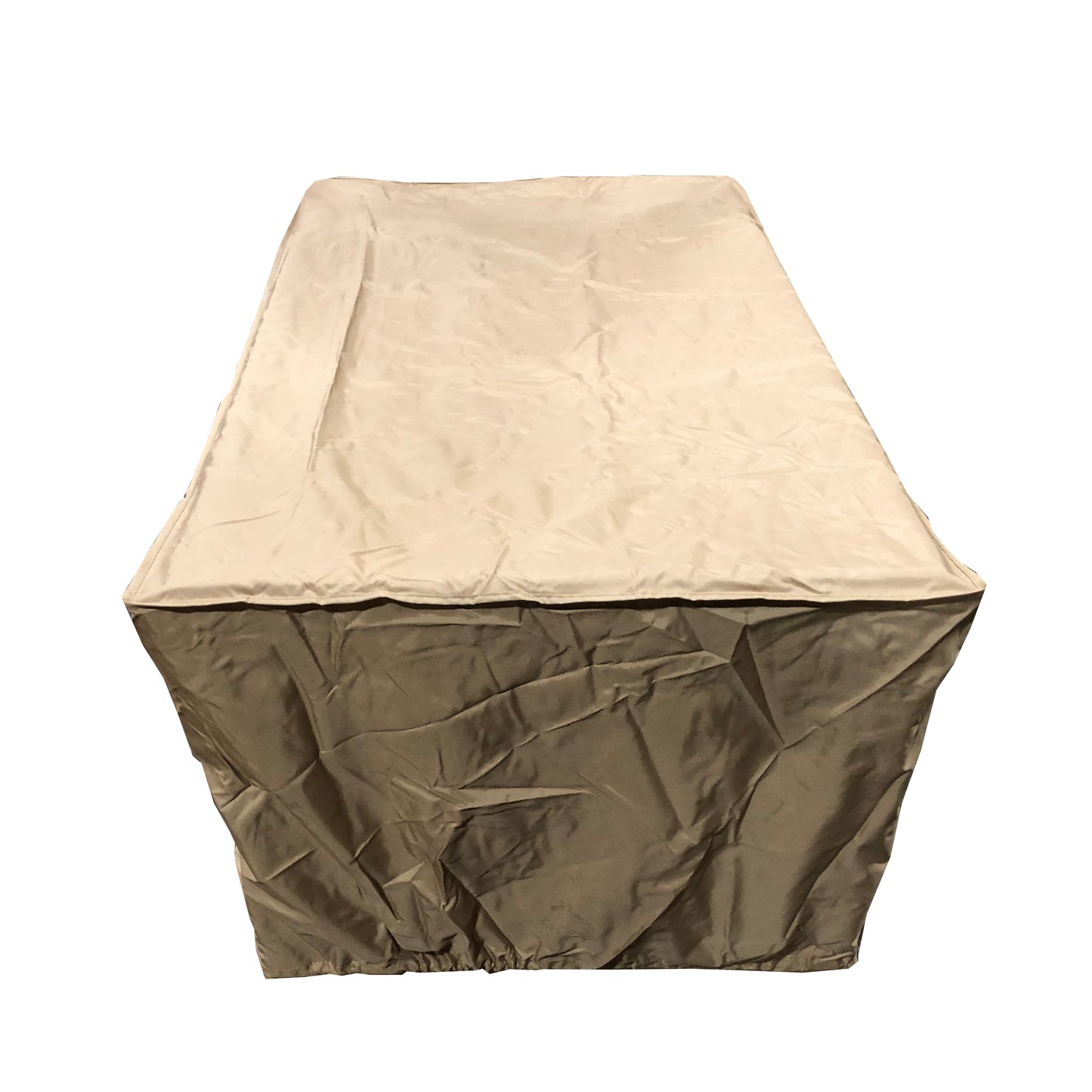 52-in Rectangular Tan Polyester Outdoor Table Cover