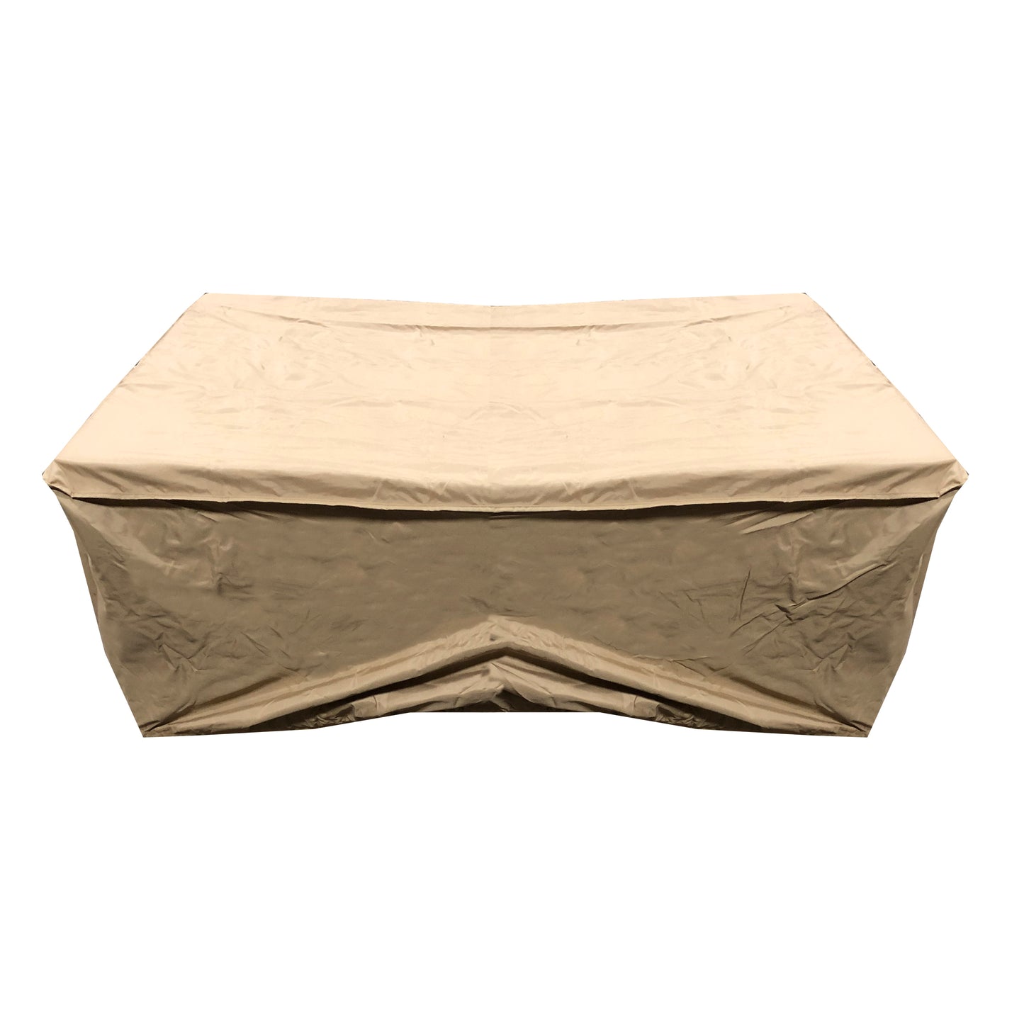 52-in Rectangular Tan Polyester Outdoor Table Cover